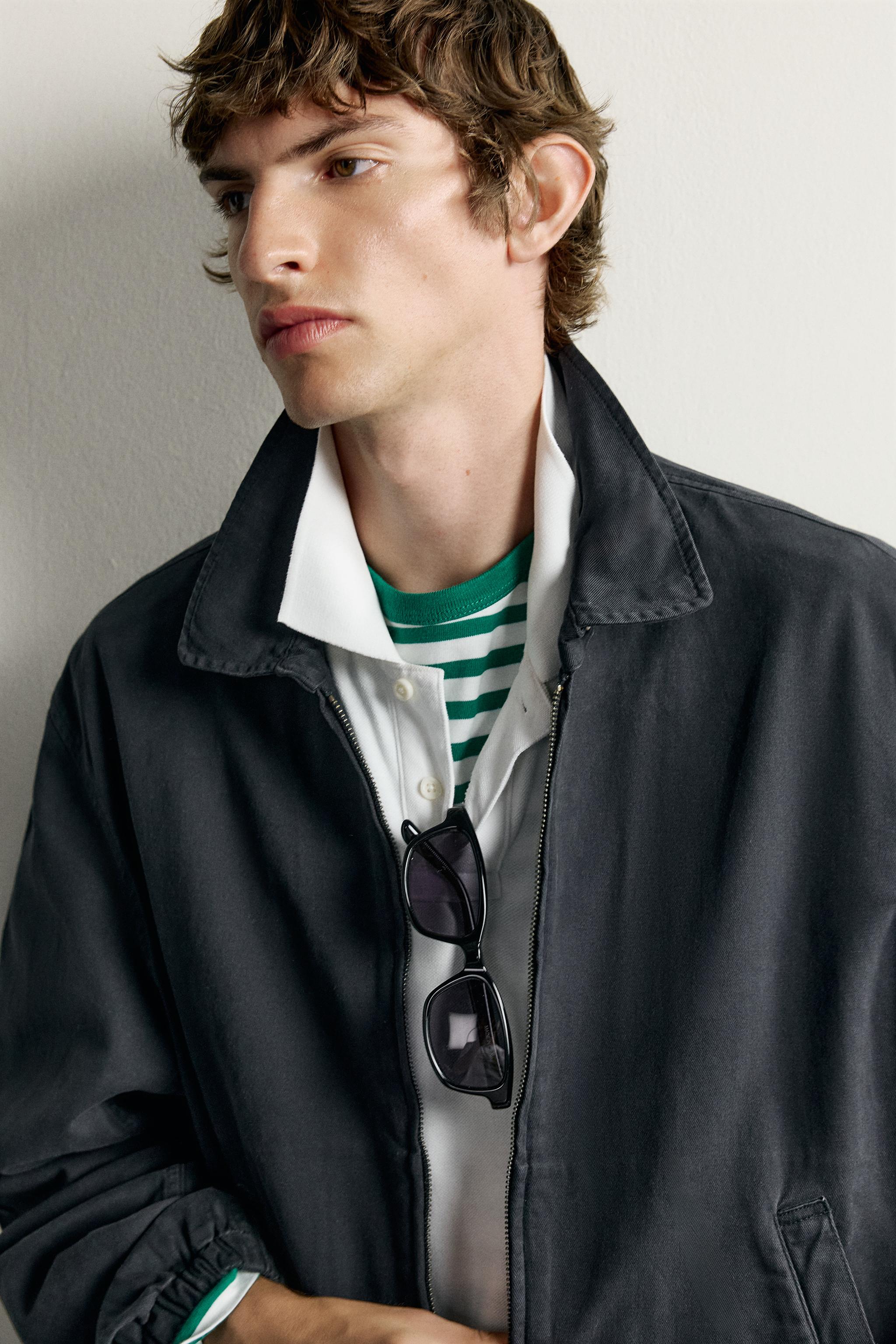 0FR. PARIS X ZARA WASHED COTTON JACKET